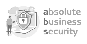 Abs bus security logo mono